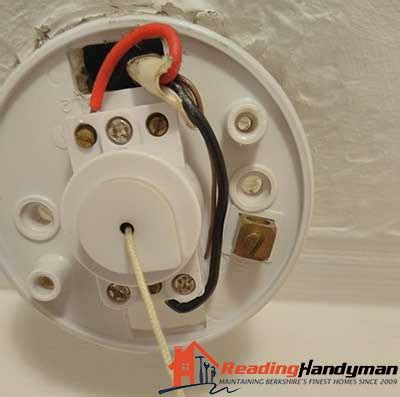 replace  pull cord switch fitting  repairing bathroom pull cord switches