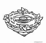 Beyblade Burst Valt Coloringhome sketch template