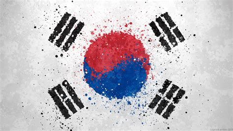 misc flag  south korea hd wallpaper