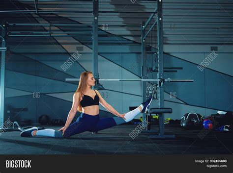Stretching Gymnast Image And Photo Free Trial Bigstock