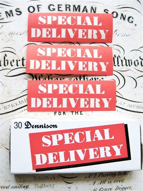 special delivery labels special delivery planner board life planner