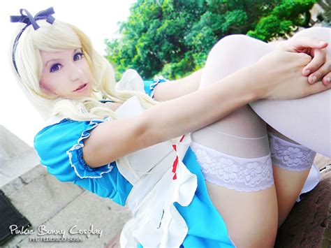 Alice In Wonderland Cosplay By Pinkie Bunny Cosplay On