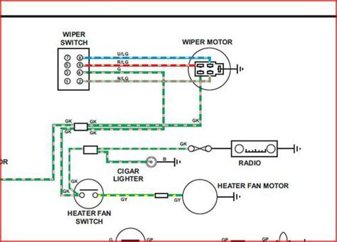 lucas wiper motor wiring diagram   lucas  speed wiper motor switch wiring diagram lucas