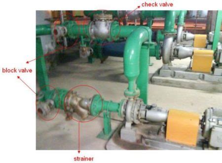 typical pump installation set   process technology