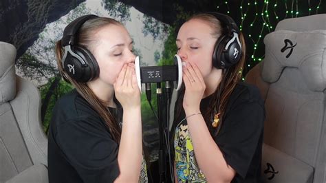 Asmr Twin Ear Licking Double Sided Asmr Youtube