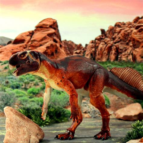 beasts   mesozoic psittacosaurus mongoliensis dinosaur model