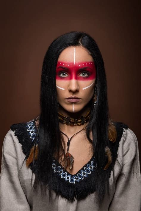 mateusz karatysz fotograf z poznania native american makeup indian
