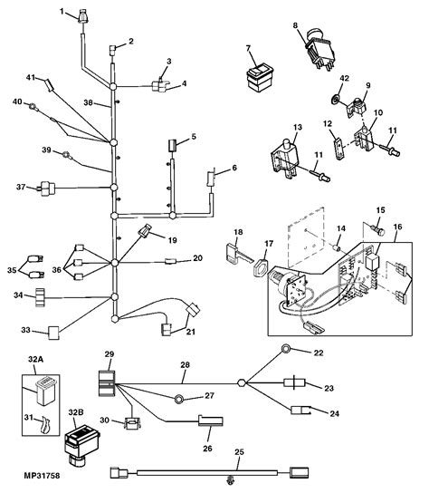 john deere  pto clutch wiring diagram wiring diagram