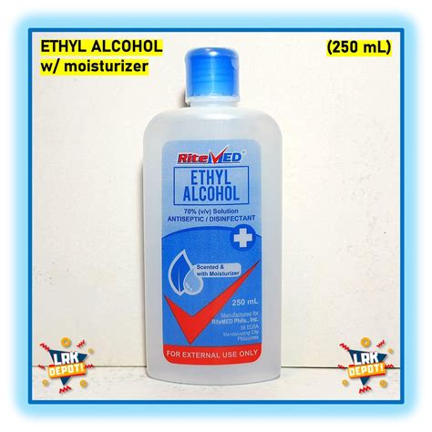 ritemed ethyl alcohol  liquid sanitizer  moisturizer ml