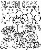 Coloring Pages Mardi Gras Printable Sheets Color Kids Choose Board Crafts sketch template