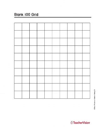 blank  grid teachervision