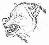Wolf Dragoart Pages Makangeni sketch template