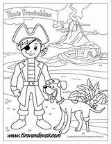 Pirate Boy Coloring Pages Printables Boys Version Jpeg sketch template