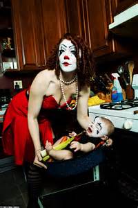Clown Mackenzie Moltov Pretends To Endanger Her Own Daughter In