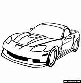 Corvette Coloring Pages Zr1 Draw Cars Drawing Corvettes Thecolor Chevrolet Car Drawings Sketches Printable Zr Choose Board sketch template
