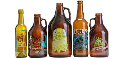 packaging craft beer  bottles  cans