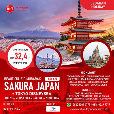 Paket Tour Jepang Liburan And Wisata Tokyo Murah 2023