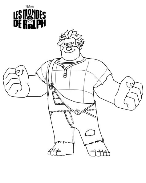 wreck  ralph animation movies  printable coloring pages