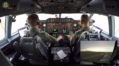 Classic Airbus Cockpit German Air Force A310 300 Classic Yoke Landing