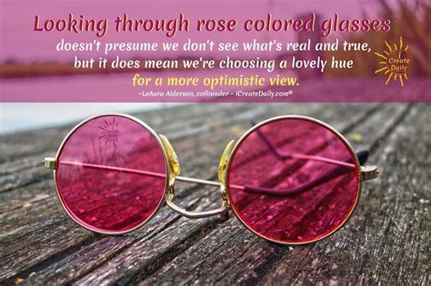 Looking Through Rose Colored Glasses In 2020 Rose