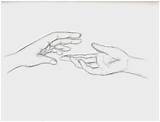Reaching Drawing Hands Hand Drawings Draw Go Letting Slipping Each Other Away Pencil Sketches Holding Sketch Google Apart Forever Sam sketch template