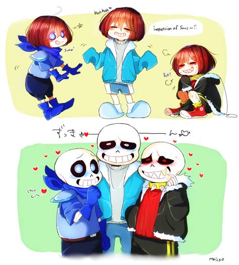 Underswap And Underfell Tumblr Undertale Undertale