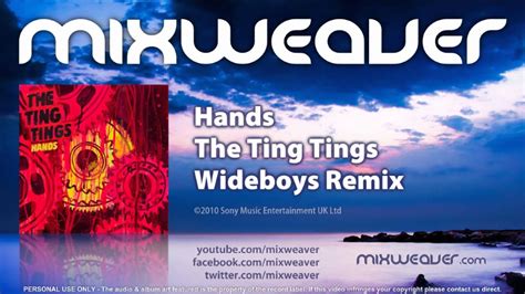 ting tings hands wideboys remix youtube