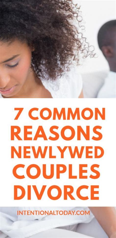 Why Newlywed Couples Divorce 7 Common Reasons In 2020