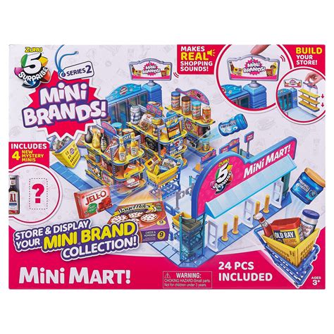 mini brands series  electronic mini mart   mystery mini brands playset  zuru walmartcom