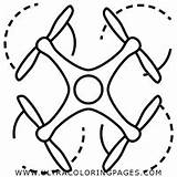 Coloring Pages Drone Getcolorings Helicopter sketch template