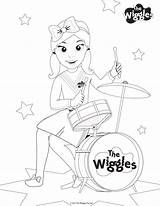 Wiggles Pages Coloring Emma Drawing Colouring Wiggle Printable Print Kids Birthday Printables Color Template Mickey Mouse Party Getdrawings Getcolorings Drawings sketch template