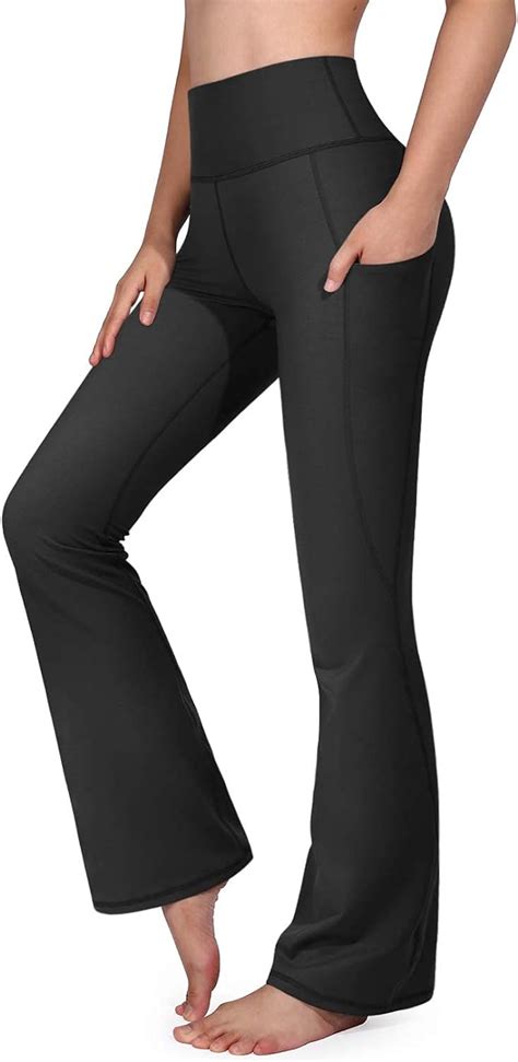 G4free Yoga Pants For Women Bootcut High Waist Bootleg Pants With