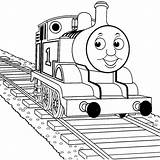 Thomas Coloring Train Pages Printable Print Color Getdrawings sketch template