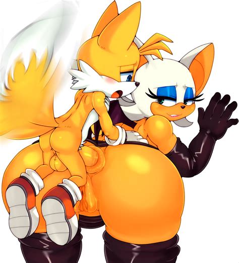 rouge the bat x tails 2 commission by matospectoru hentai foundry