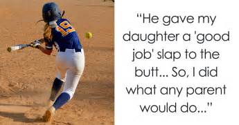 dad text revenge daughter ass slap softball game fb5 viral novelty