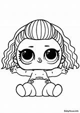 Coloring Pages 80s Lil Sisters Printable Lol Dolls Baby Colouring Surprise Cartoon Kids Print Info Popular Choose Board sketch template