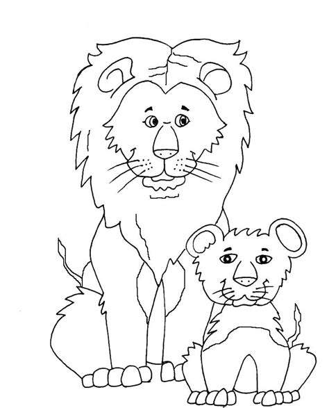 library lion pages coloring pages