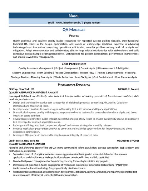 qa manager resume samples template guide office assistant resume
