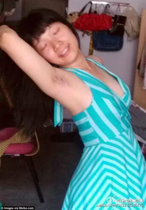 winners of chinese women s armpit hair selfie contest
