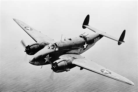 [photo] Us Navy Pv 1 Ventura Aircraft In Flight 1942 World War Ii