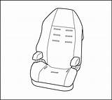Seat Coloring Belt Pages Booster Designlooter 1050 18kb sketch template