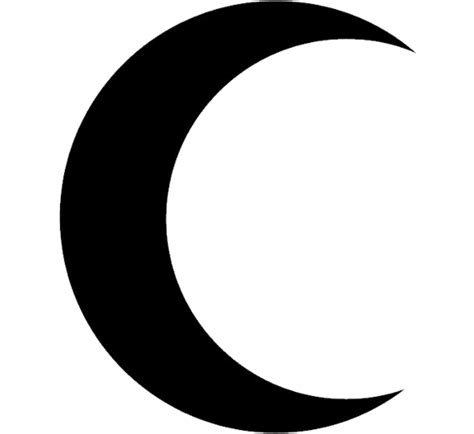 clip art crescent openclipart moon  content moon png