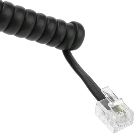 cable telefonico rizado de  hilos  conectores rj  cablematic