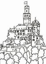 Burg sketch template