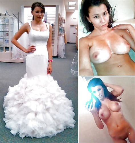 dressed undressed photo gallery sexy brides before and after the wedding enf cmnf