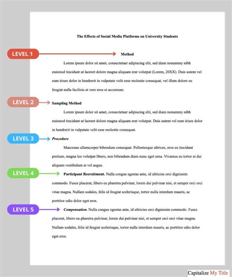 edition  style     headings   paper capitalize  title