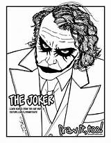 Joker Drawing Comic Knight Dark Draw Coloring Too Colouring Drawings Paintingvalley sketch template