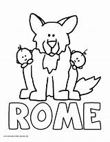 Romulus Remus sketch template