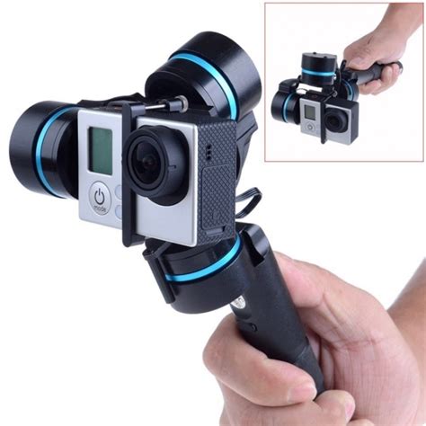 axis brushless handheld gimbal handle camera mount  gopro