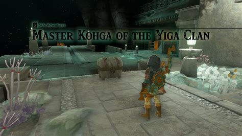 master kohga   yiga clan  legend  zelda tears   kingdom guide